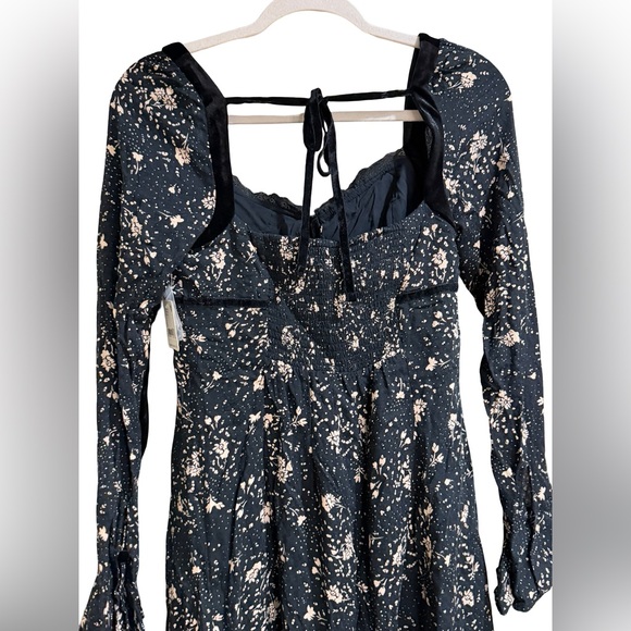 ✨ NWT Free People Tess Floral Print Mini Dress Boho Style Size S - Picture 12 of 16